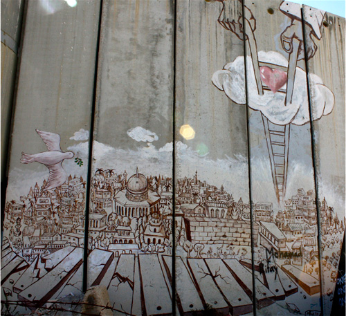 West Jerusalem Ladder with heart